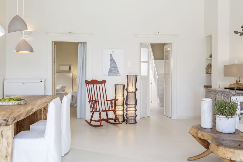 Villa Kampani Sea View Villa Mykonos Town Buitenkant foto
