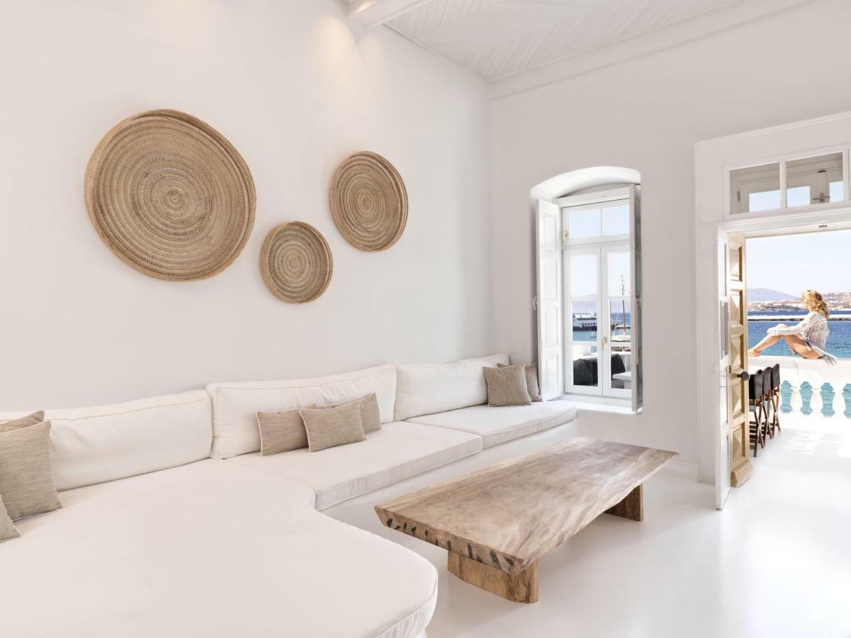 Villa Kampani Sea View Villa Mykonos Town Buitenkant foto
