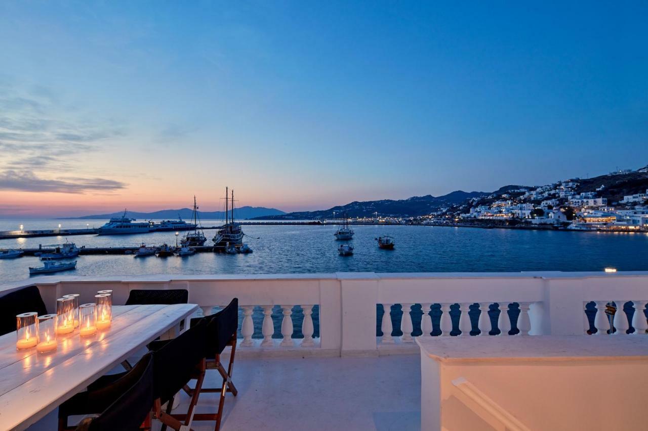 Villa Kampani Sea View Villa Mykonos Town Buitenkant foto