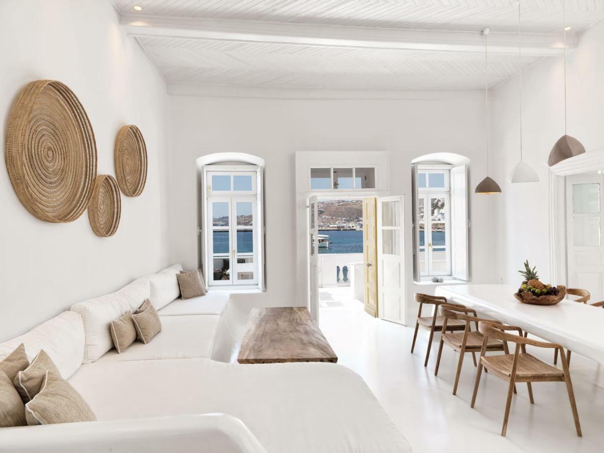 Villa Kampani Sea View Villa Mykonos Town Buitenkant foto